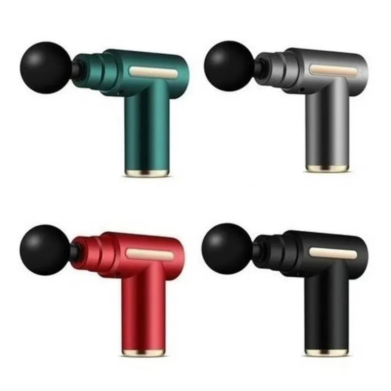 Masajeador Portátil 4-en-1: Alivio Profesional en Tus Manos